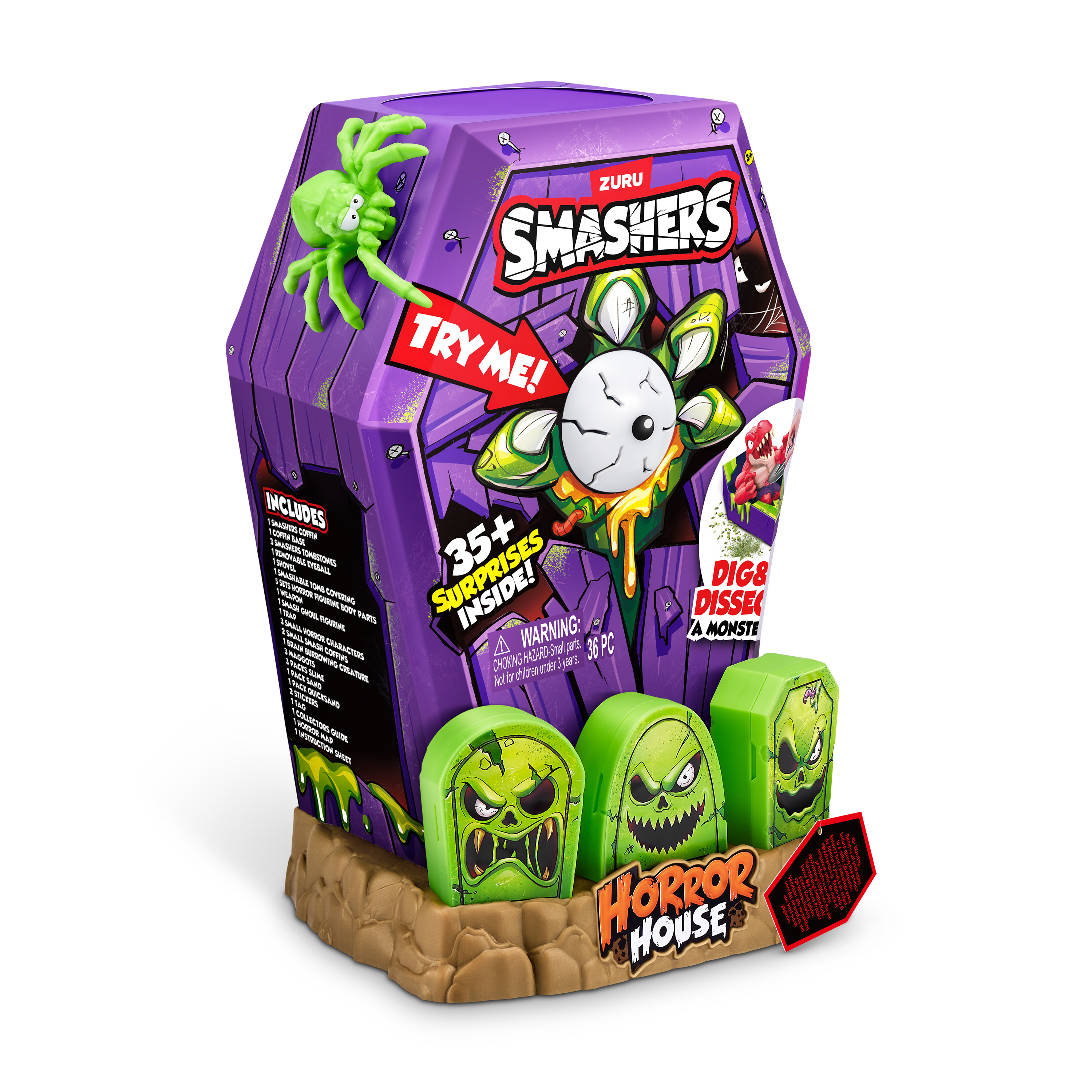Игровой набор Zuru Smashers Дом Ужасов большой - фото 19
