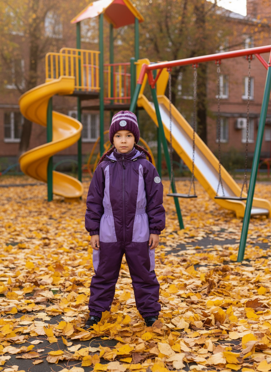 Комбинезон Arctic kids 30-045 сирень - фото 2