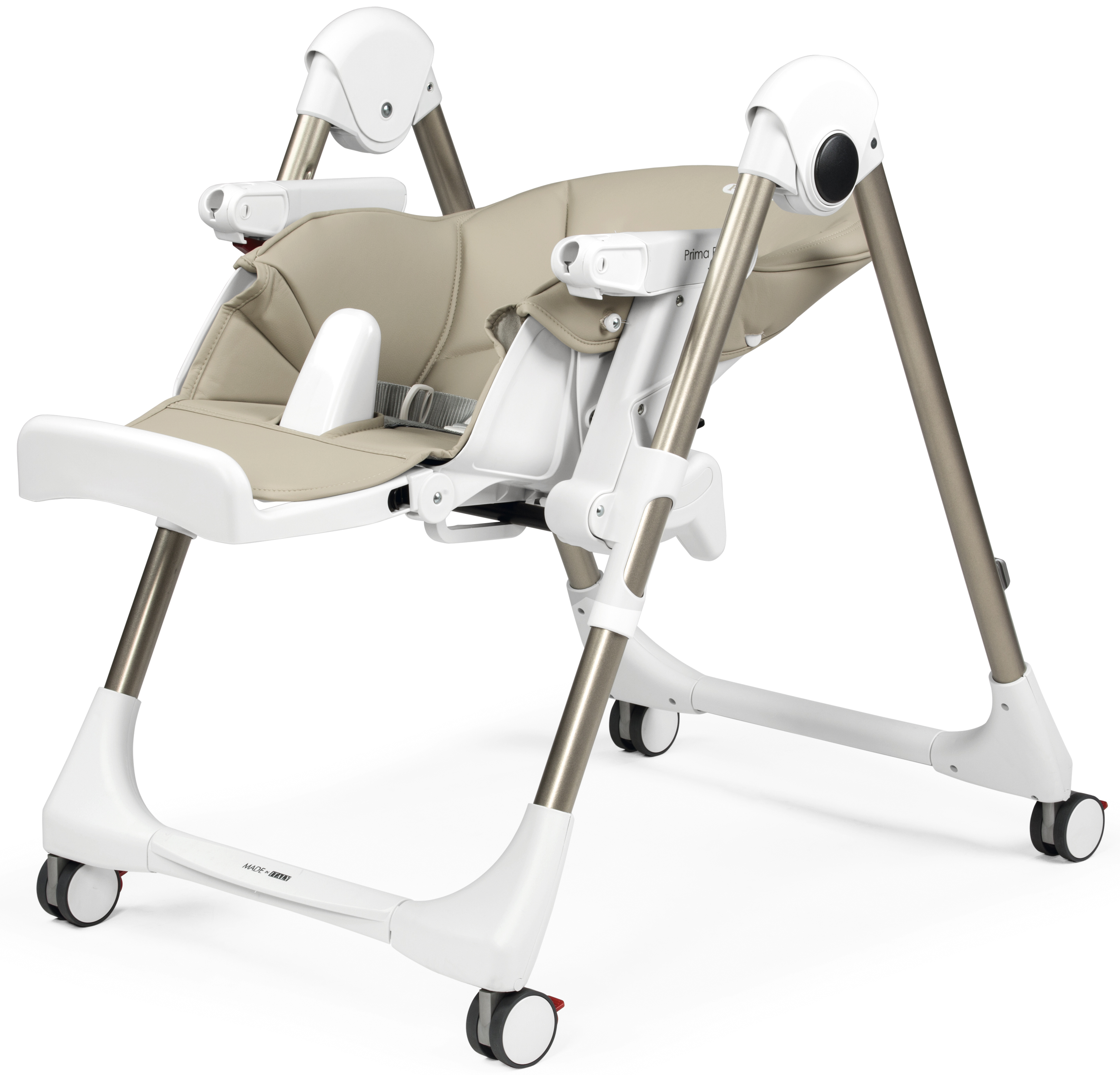 Стульчик для кормления Peg-Perego Prima Pappa Follow Me бежевый - фото 15
