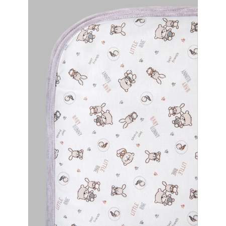 Одеяло трикотажное Daisy 75х90см. Зайчики экрю