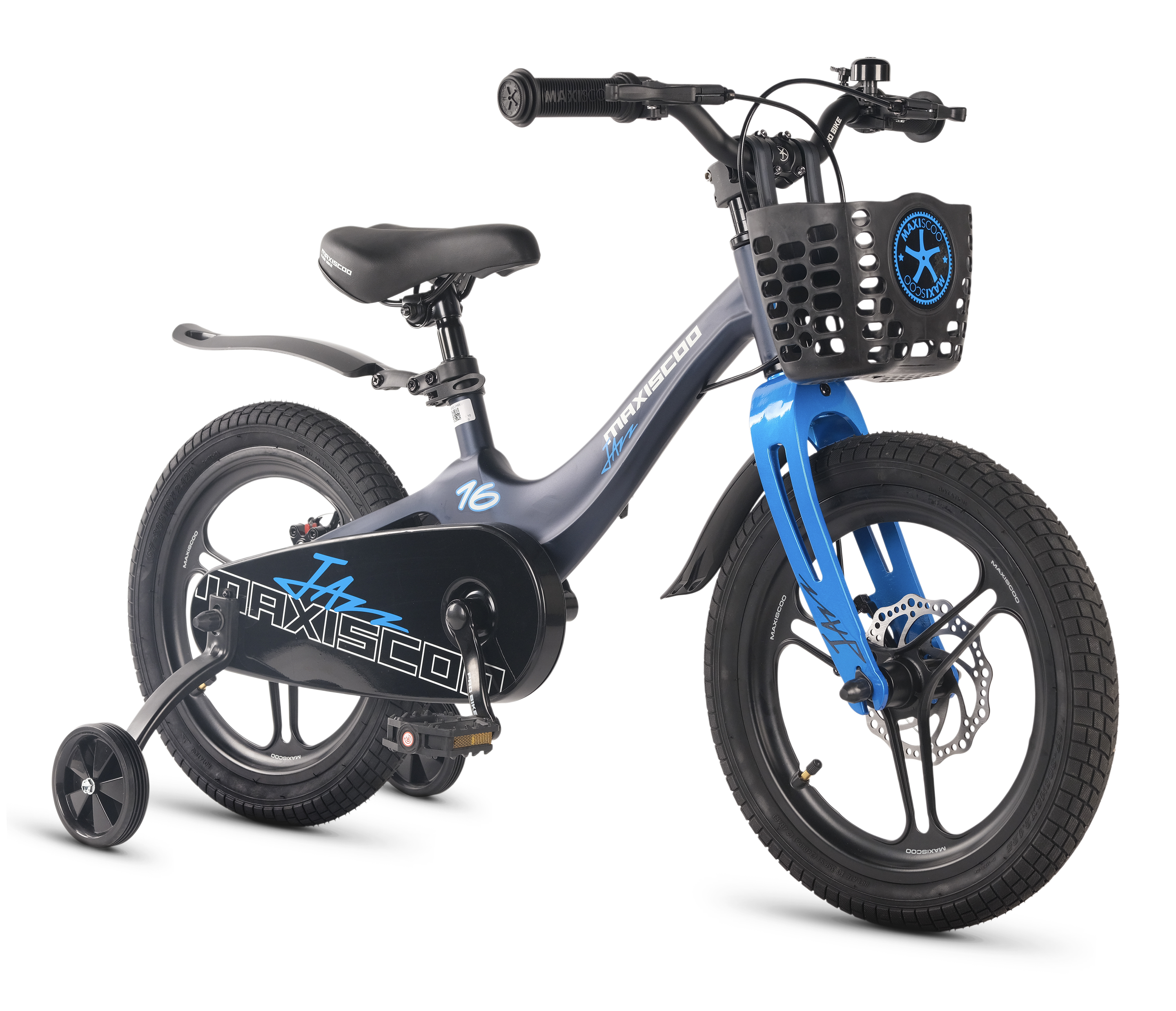 Двухколесный велосипед Maxiscoo 16 дюймов - фото 1