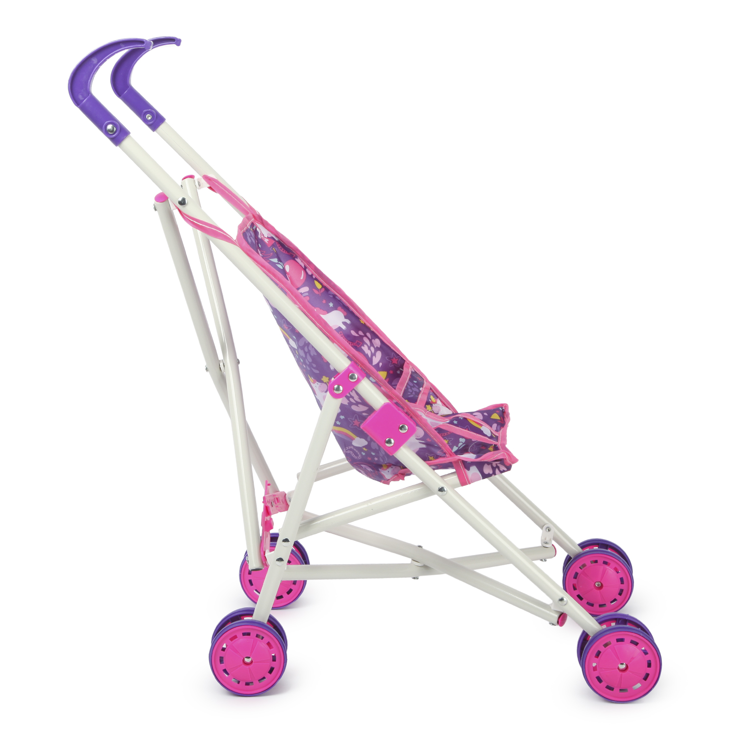 Коляска-трость для кукол Demi Star OTG0870241purple - фото 2