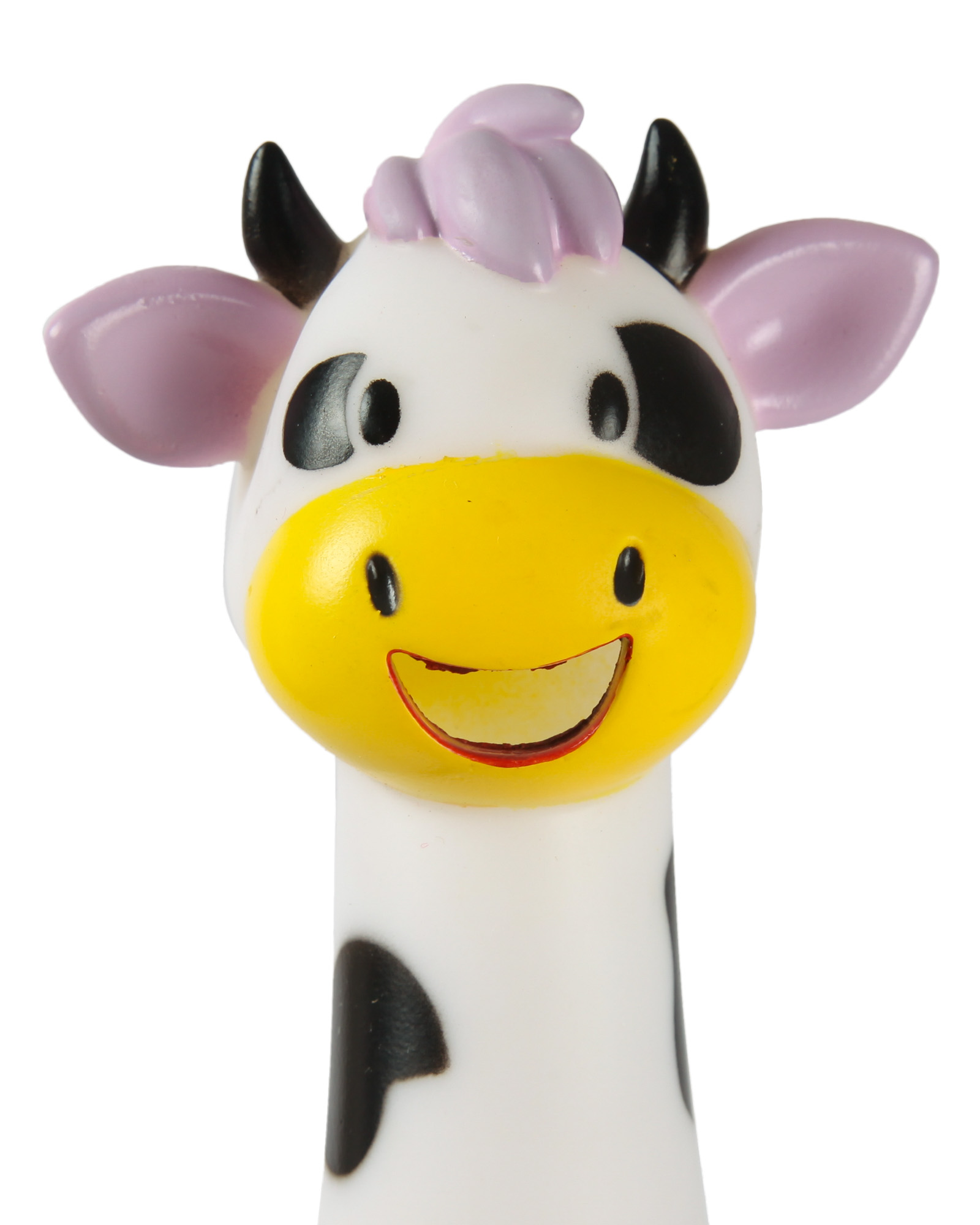 Игрушка для собак Barbaks Корова Фёкла виниловая с пищалкой 32.5см - фото 2