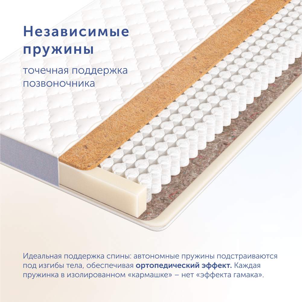 Матрас buyson BuyCute 140х70 - фото 6