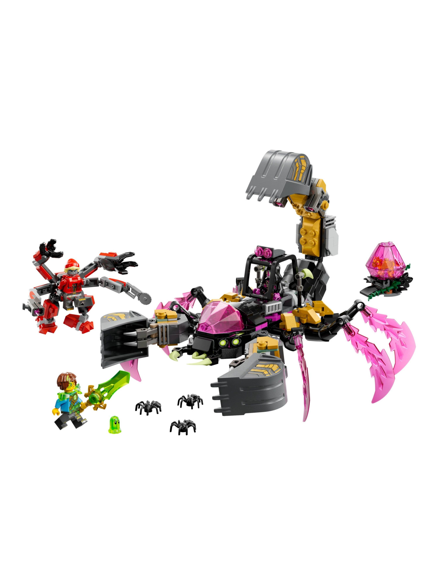 Конструктор LEGO DREAMZzz Кошмарный скорпион-копатель 505 дет. - фото 2