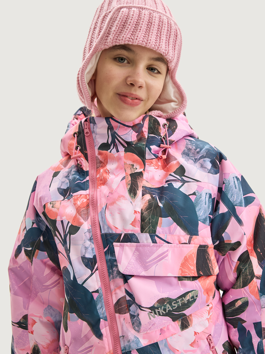 Костюм NIKASTYLE 7з2425 розовый/инжир - фото 6