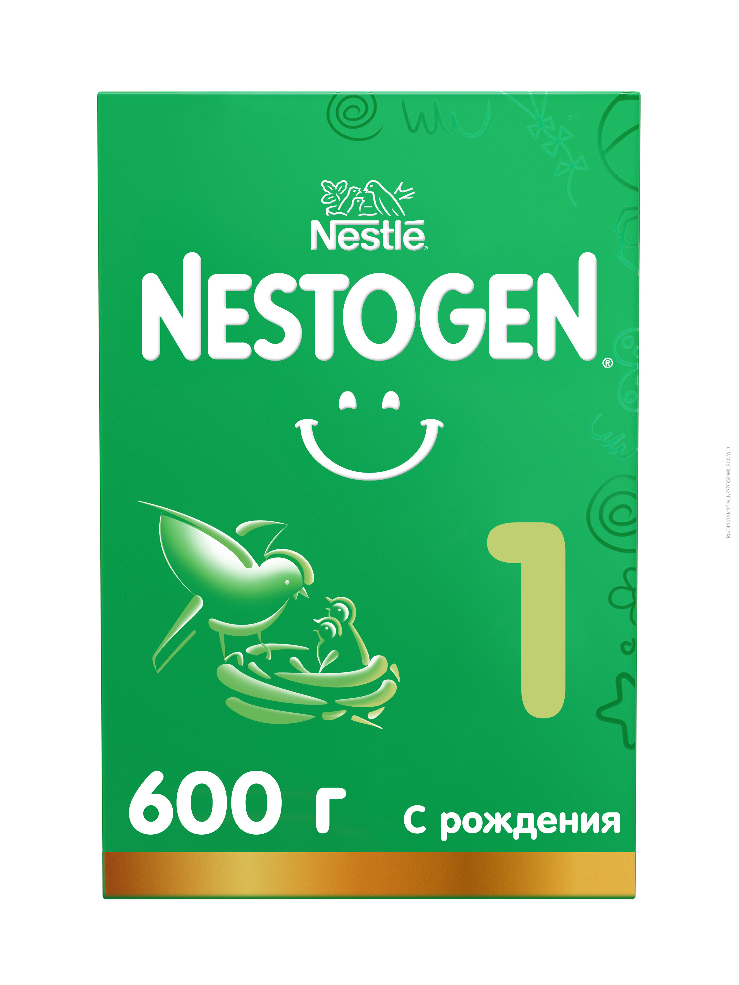 Смесь молочная Nestogen 1 600г с 0месяцев - фото 1