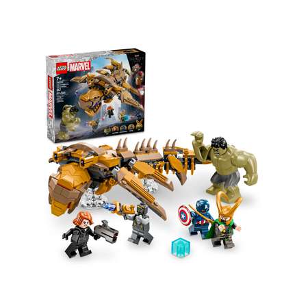 Конструктор LEGO Marvel Super Heroes Мстители против Левиафана блочный