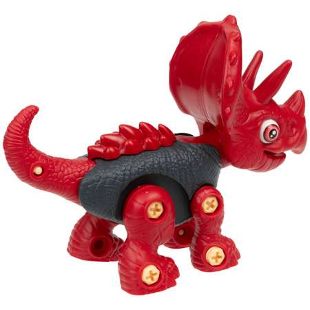 Конструктор 1TOY Динопарк Трицератопс