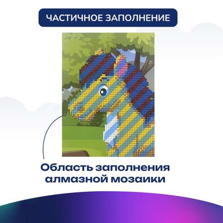 Алмазная мозаика CENTRUM Лошадка