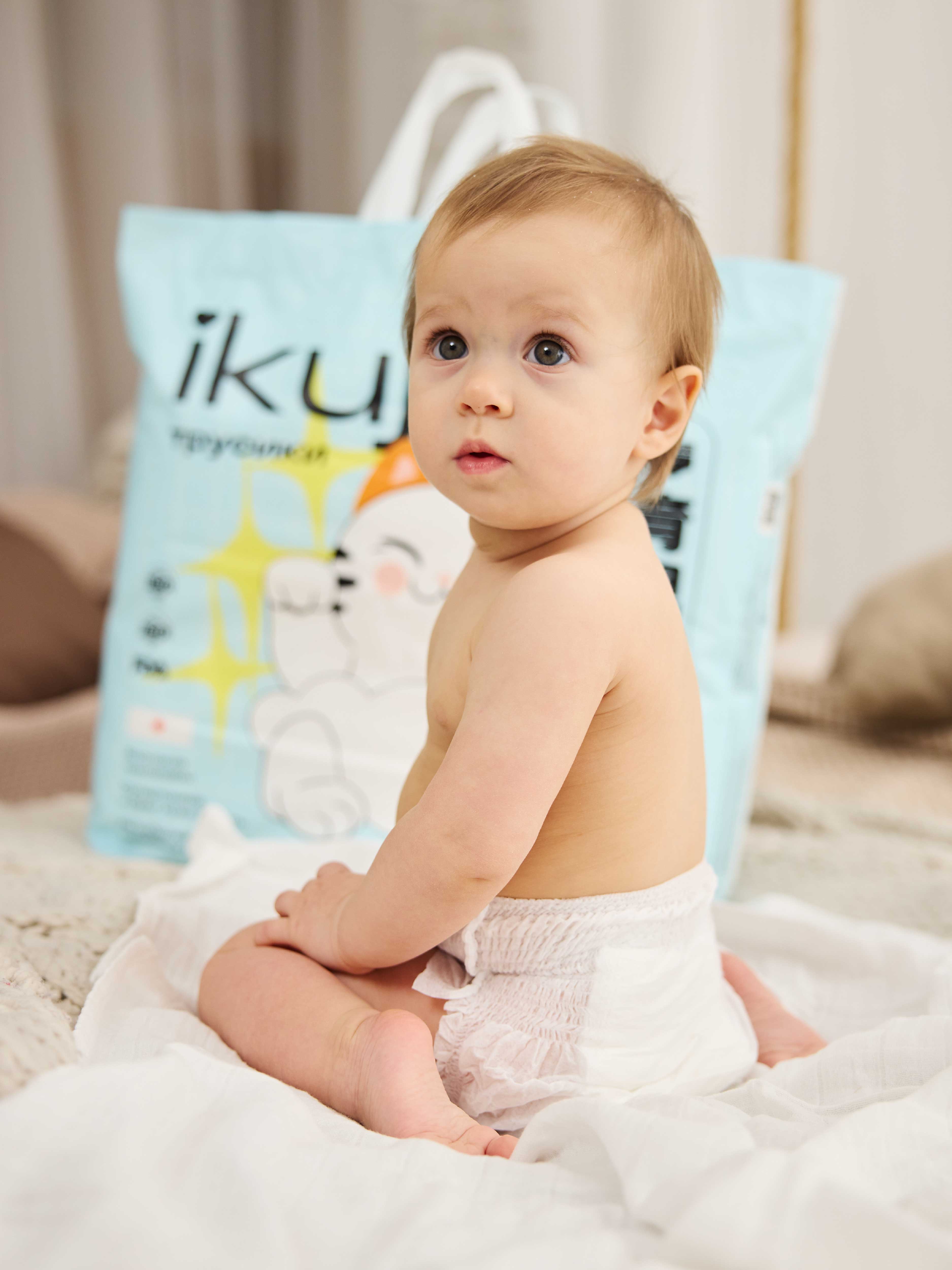 Трусики Ikuji (6-9кг) 105 шт. - фото 9