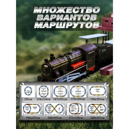 Набор железнодорожный А.Паровозиков