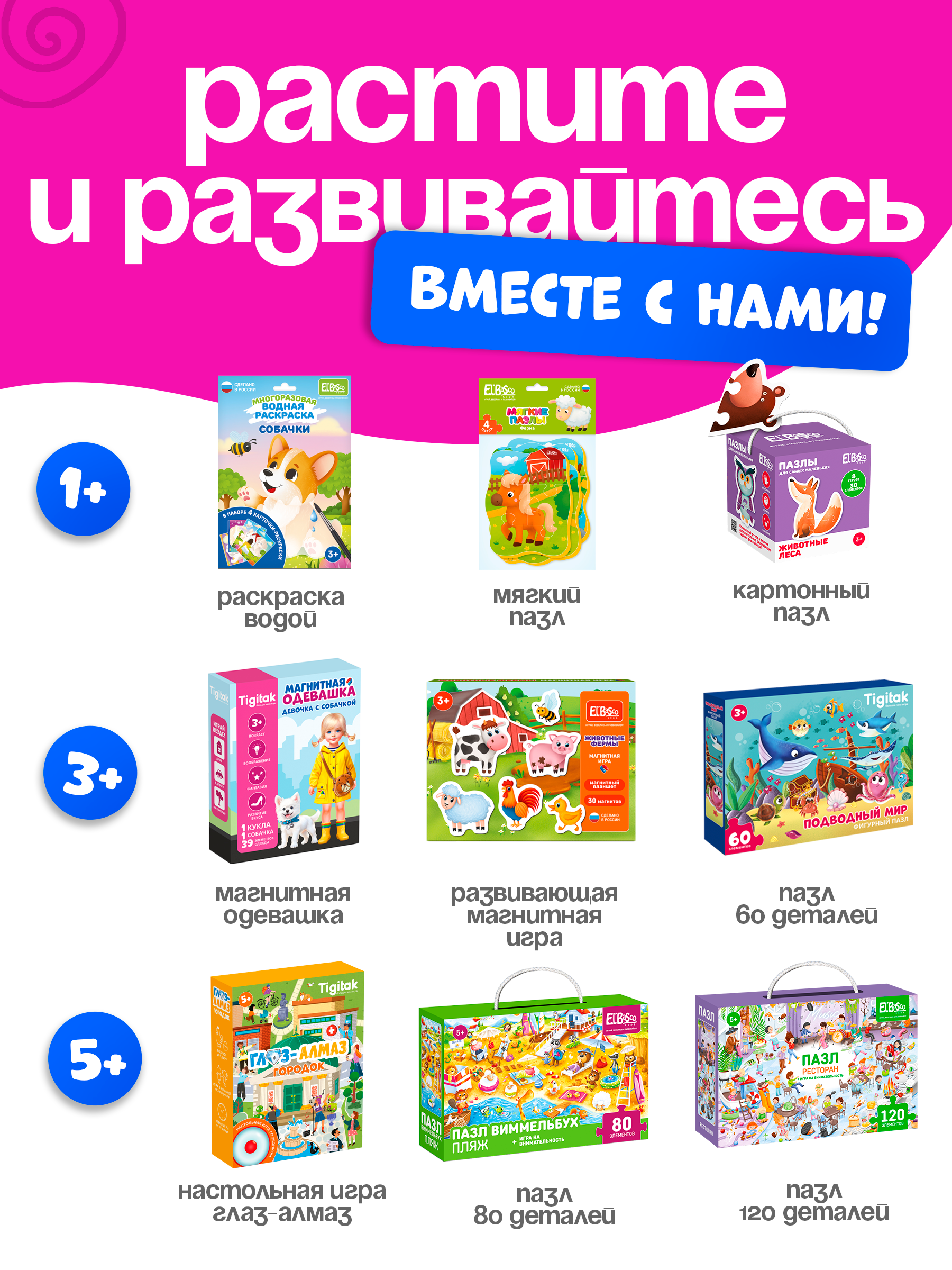 Пазл El BascoKids Колобок мягкий - фото 7