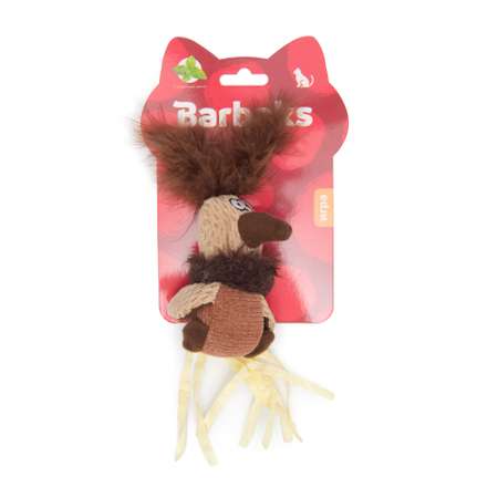 Игрушка для кошек Barbaks Кулик птица с кошачьей мятой 17*12.5 см