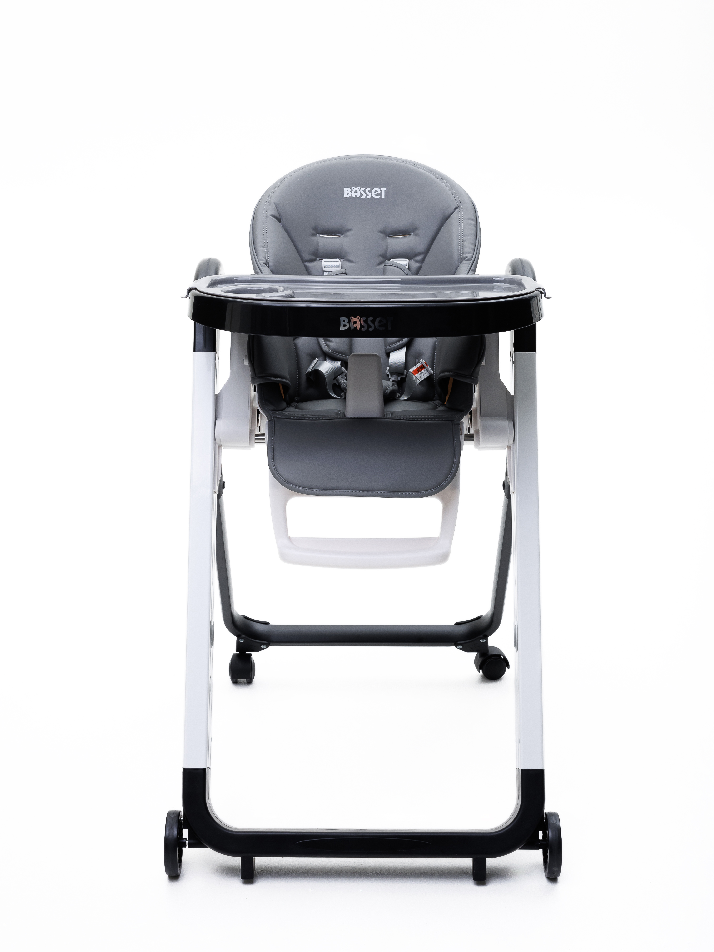 Стульчик для кормления BASSET B2 серый - фото 13