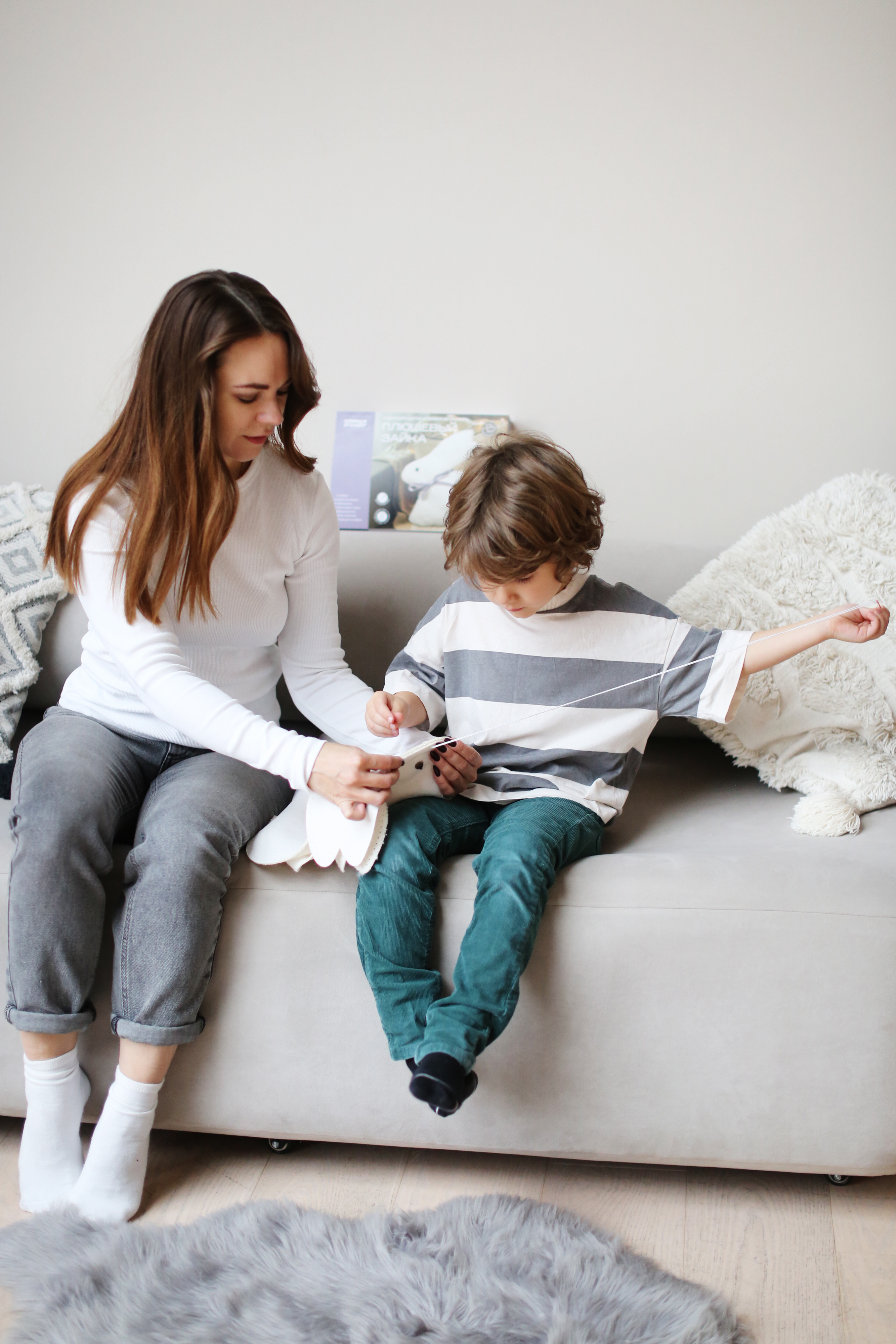 Набор для творчества HappyLine шитье Зайка - фото 15