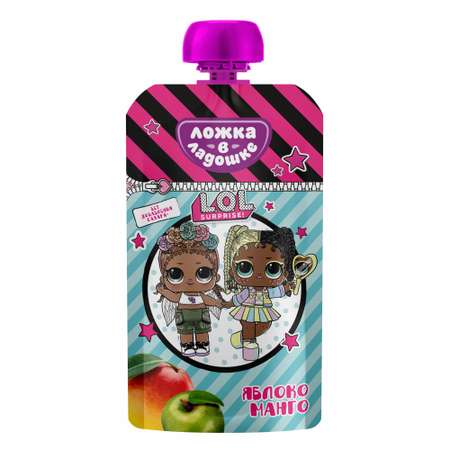 Пюре L.O.L. Surprise! ТМ яблоко-манго 115г с 9месяцев в ассортименте