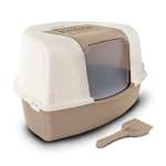 Туалет для кошек Lilli Pet угловой крытый XXL Мокко 20-5358