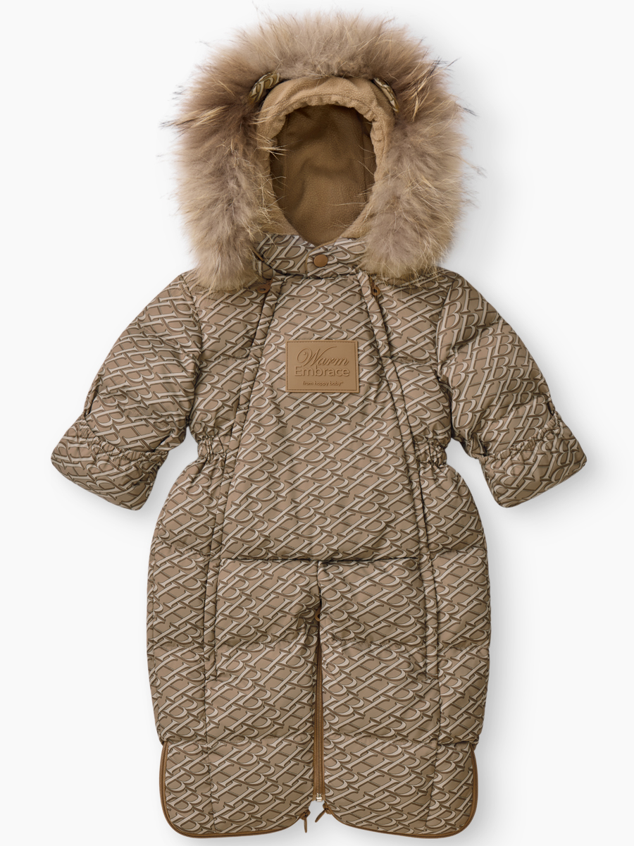 Комбинезон-трансформер Happy Baby 89144-0_beige (letters) - фото 7
