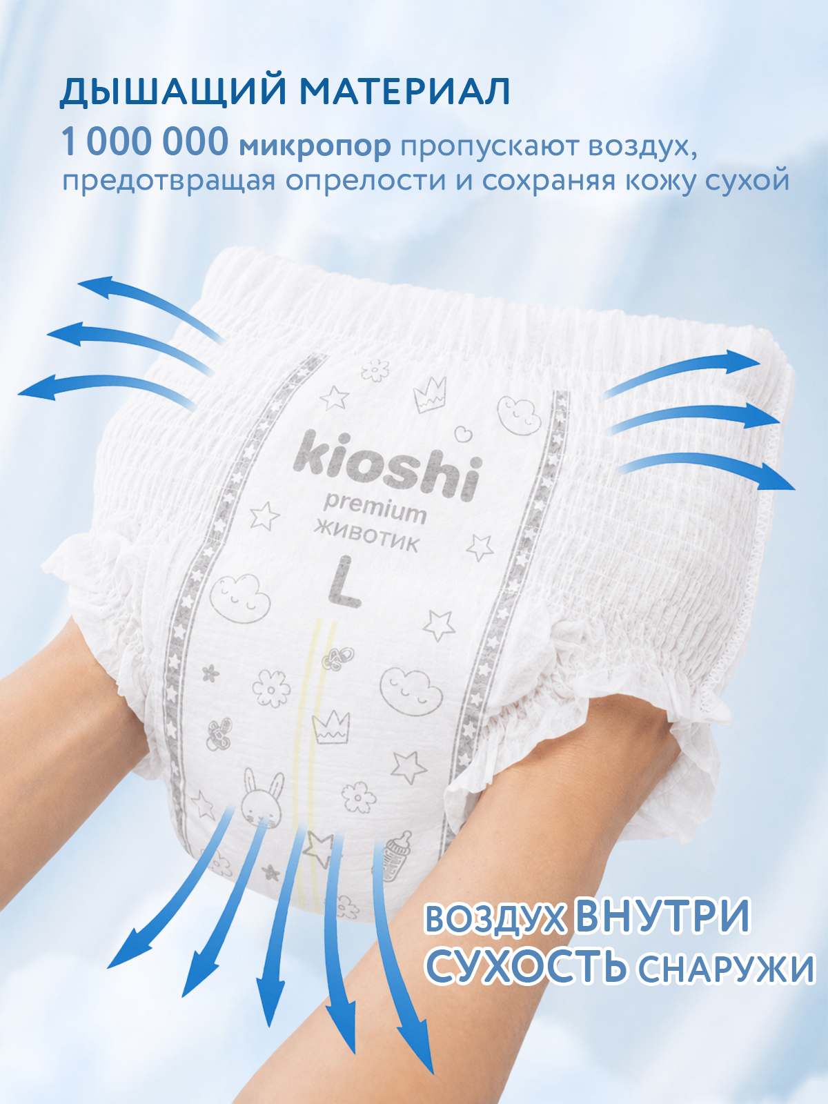 Трусики Kioshi ночные XXL (16+) 40 шт. - фото 11