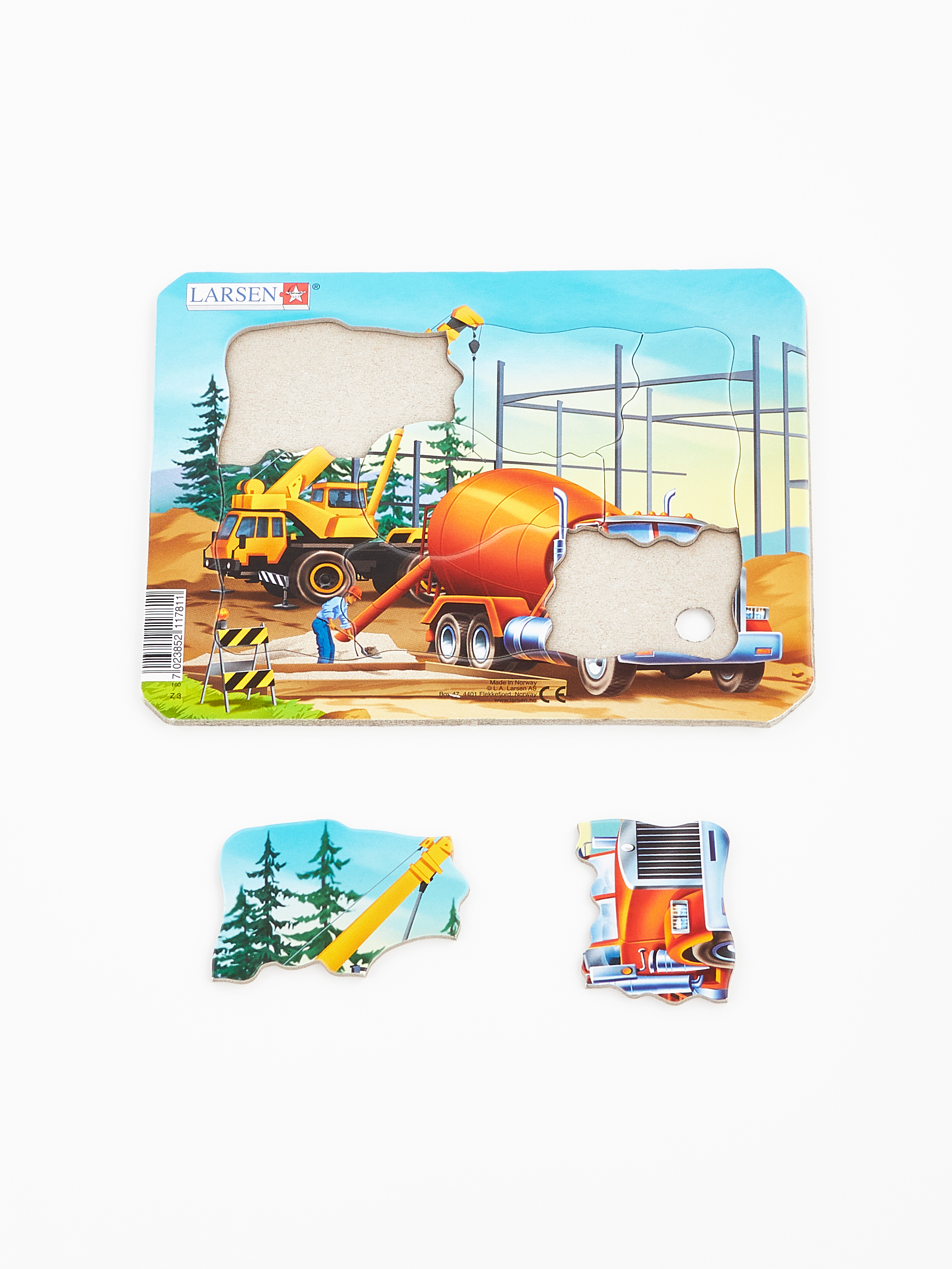 Пазл Larsen 7 элементов классический - фото 4