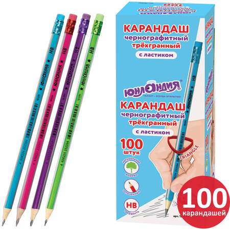 Карандаши чернографитные Юнландия 1 шт.