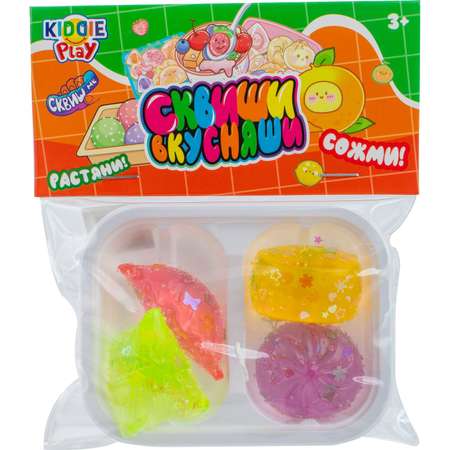 Сквиш KiddiePlay ассорти ярких мармеладок в ассортименте