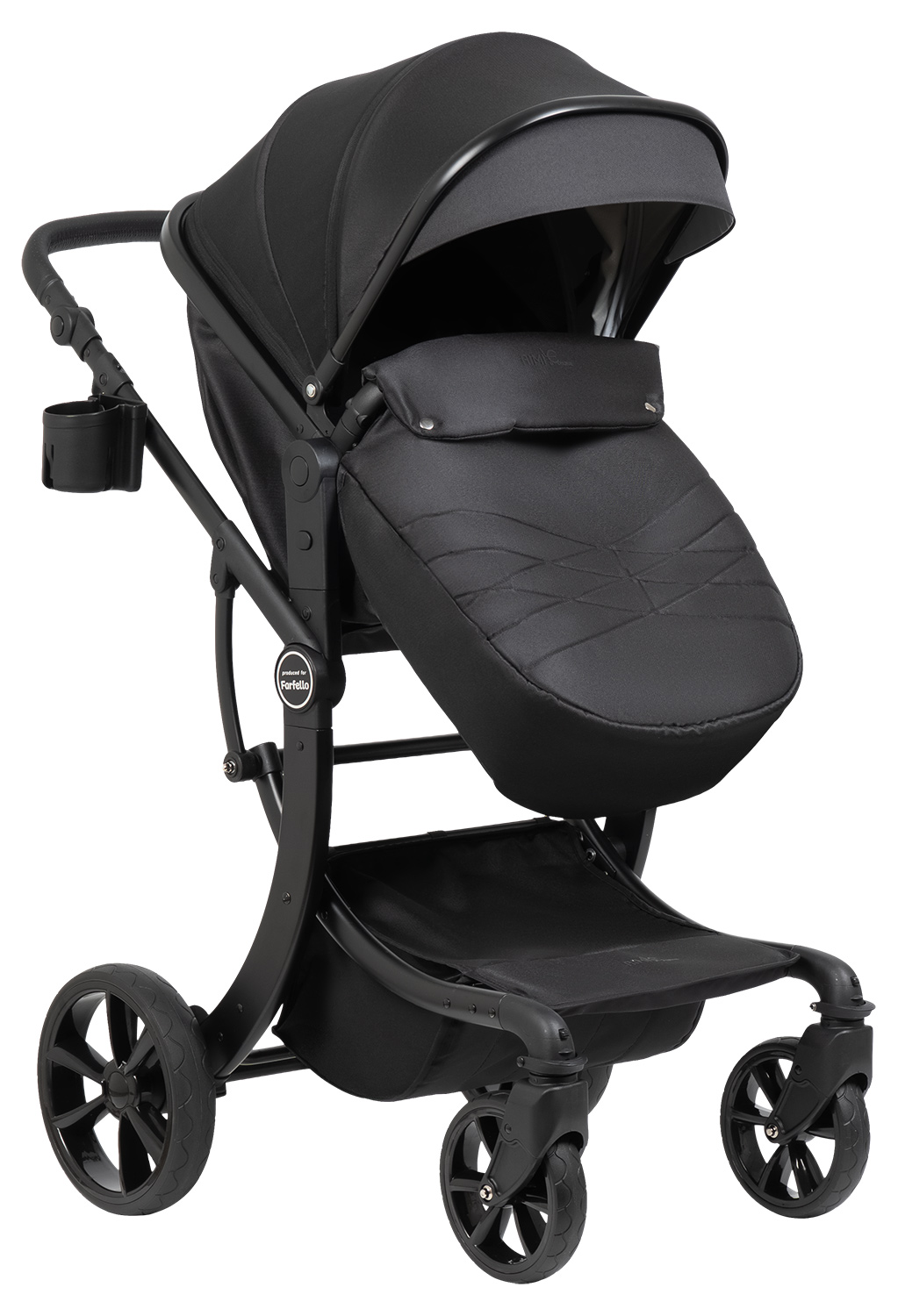 Коляска трансформер Aimile Авантюрист / Adventurer черный - фото 21