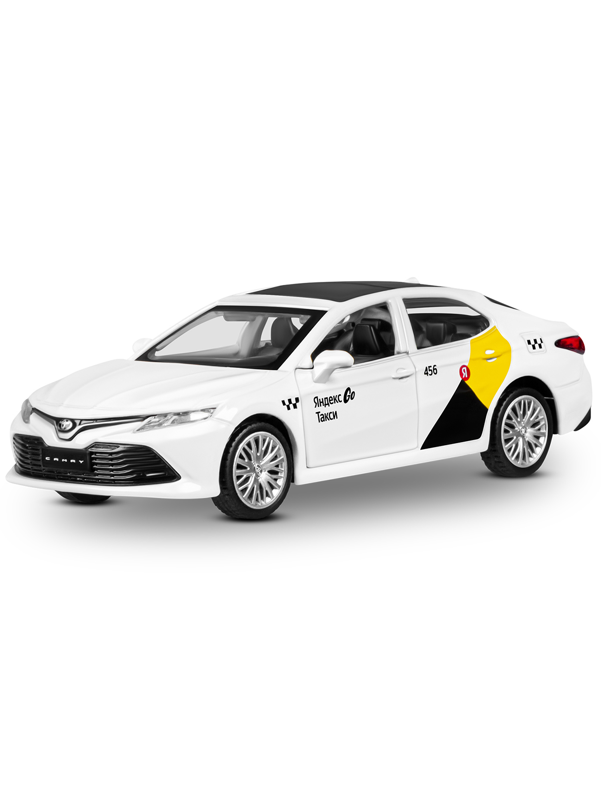 Автомобиль Яндекс GO Toyota Camry Такси 1:43 JB1251484 - фото 10