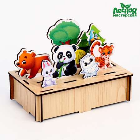 Настольная игра Лесная мастерская Головоломка