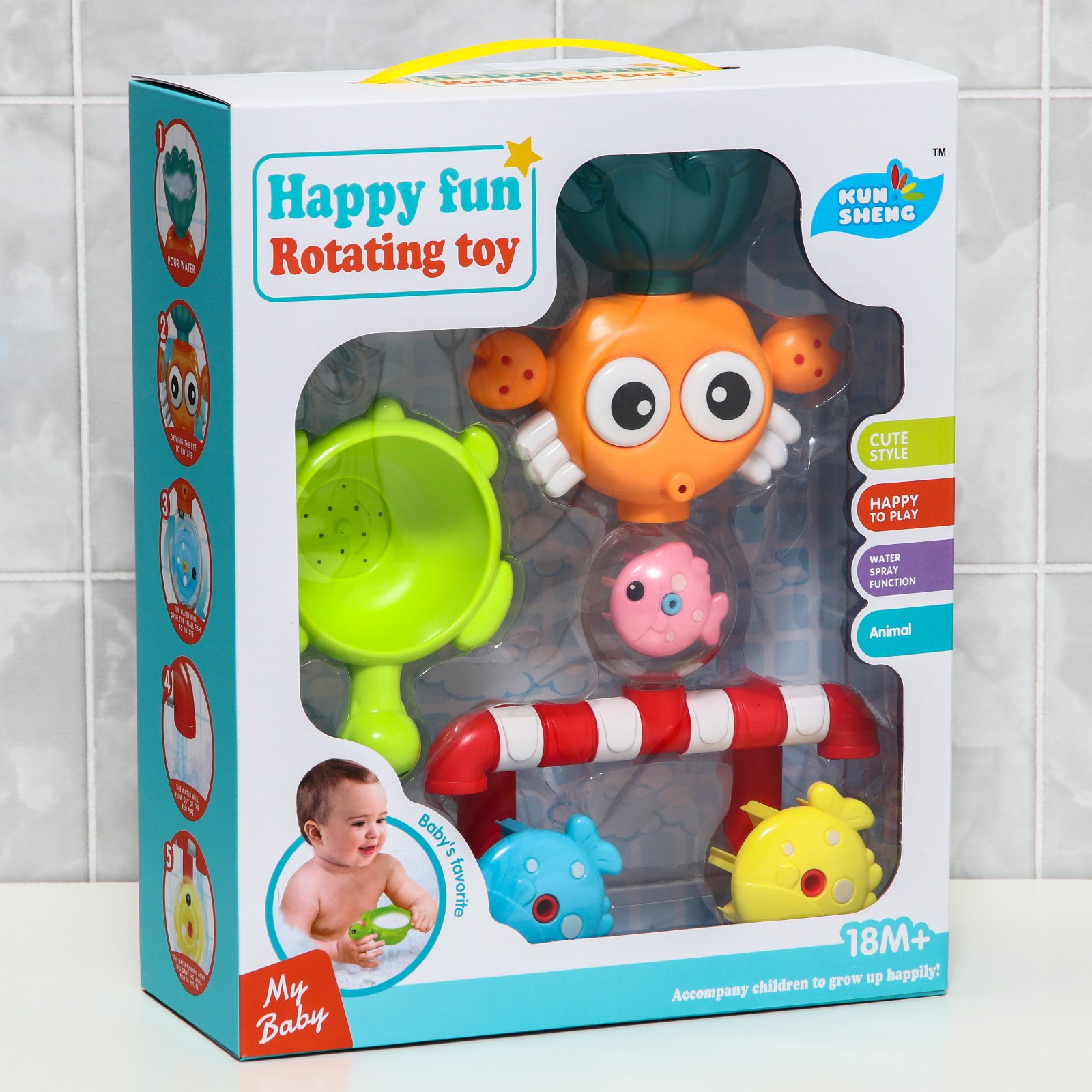 Игрушка Sima-Land Крабик - фото 7