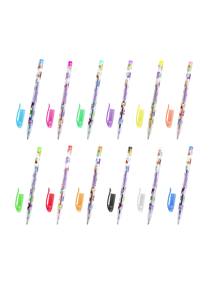 Ручка гелевая Юнландия 36 шт. - фото 3