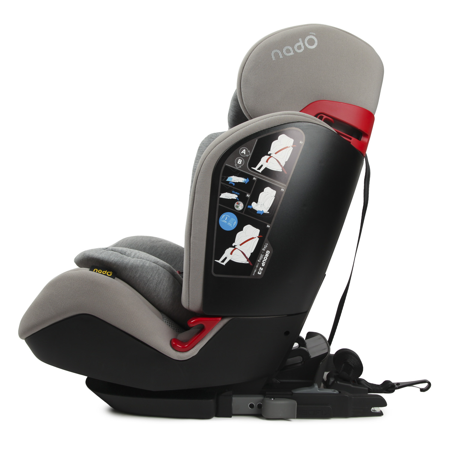 Автокресло nado Litchi Isofix 1/2/3 (9-36 кг) - фото 17
