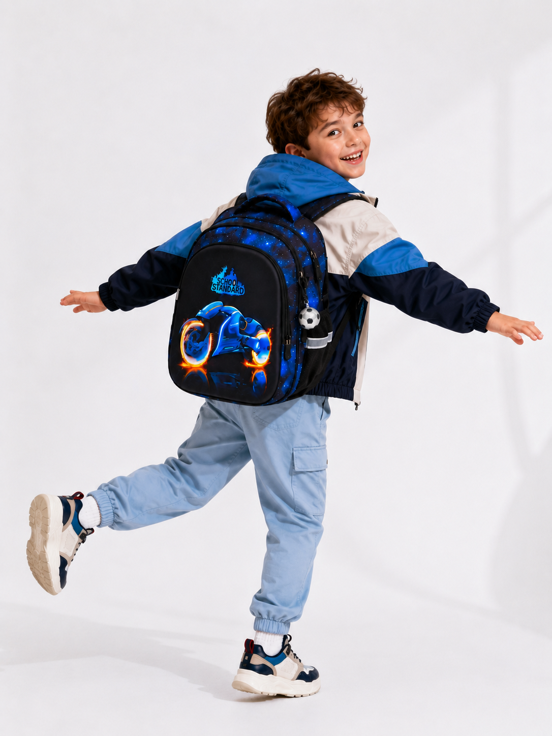 Рюкзак School Standard школьный для мальчика+брелок - фото 5