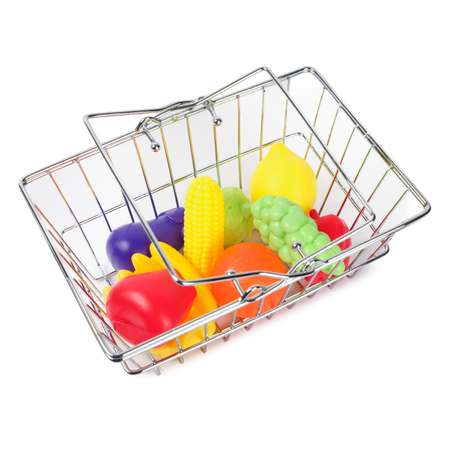 Игровой набор Demi Star продукты, тележки и корзинки, касса