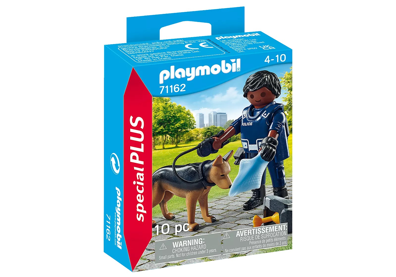 Конструктор Playmobil Полицейский с собакой - фото 1