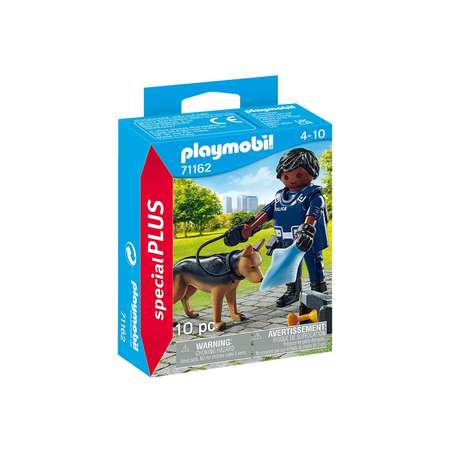 Конструктор Playmobil Полицейский с собакой сборная игровая модель