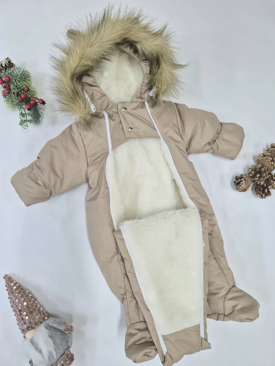 Комбинезон Rusland 5024песочный - фото 4