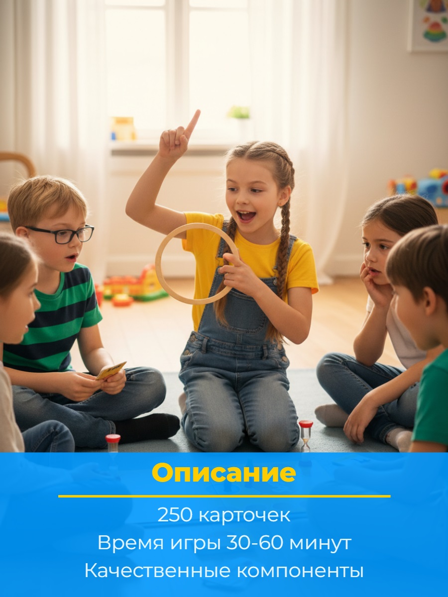 Настольная игра ТОТОША Алиас Джуниор для детей - фото 5