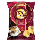 Чипсы из натурального картофеля Lays Нежный сыр с трюфелем 93г