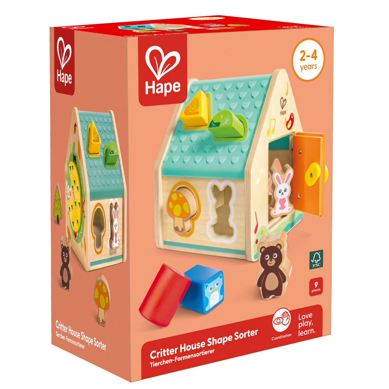 Игрушка Hape сортер Домик на дереве - фото 10