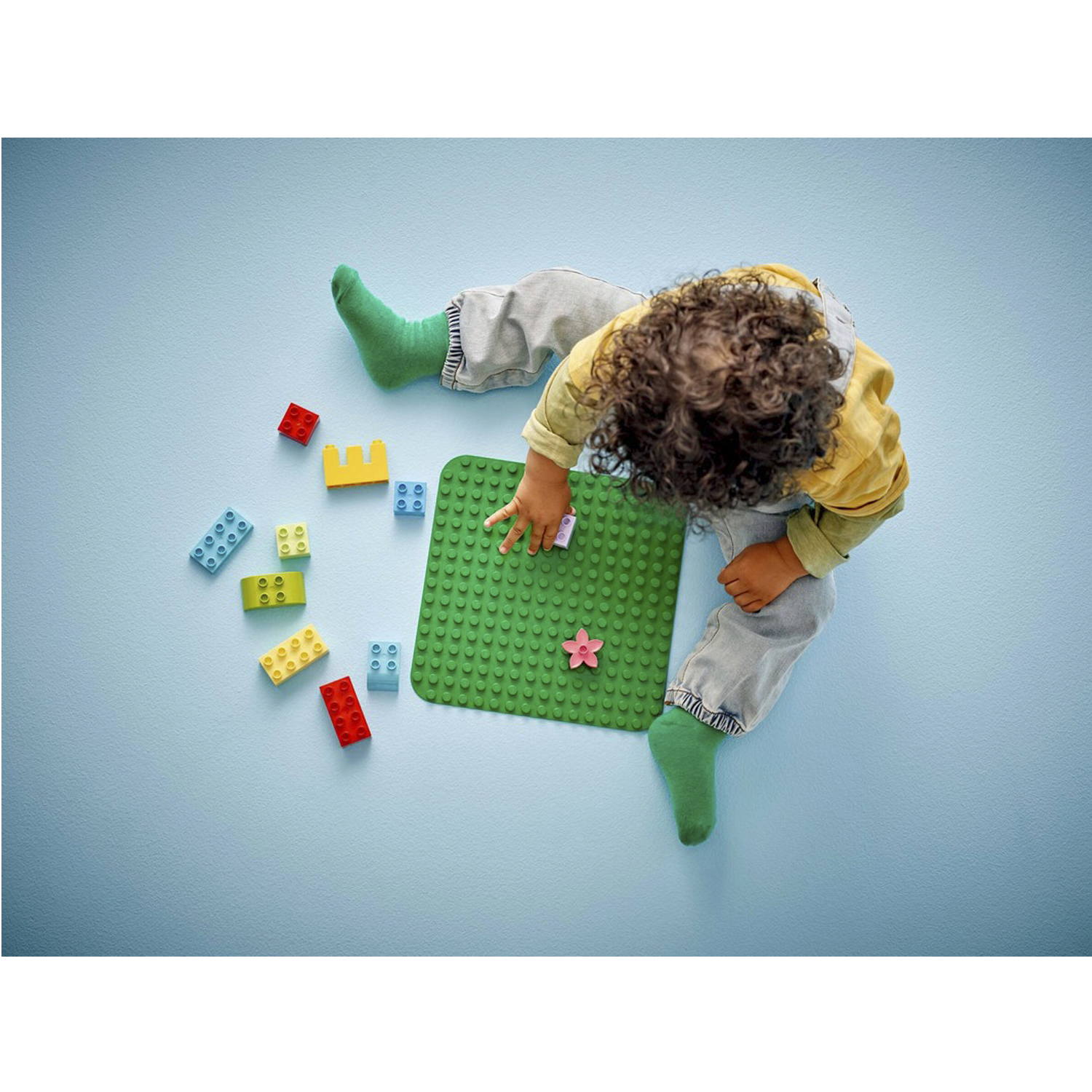 Конструктор LEGO DUPLO Пластина для строительства блочный - фото 6