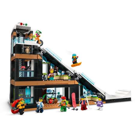 Конструктор LEGO City Ski and Climbing Center блочный