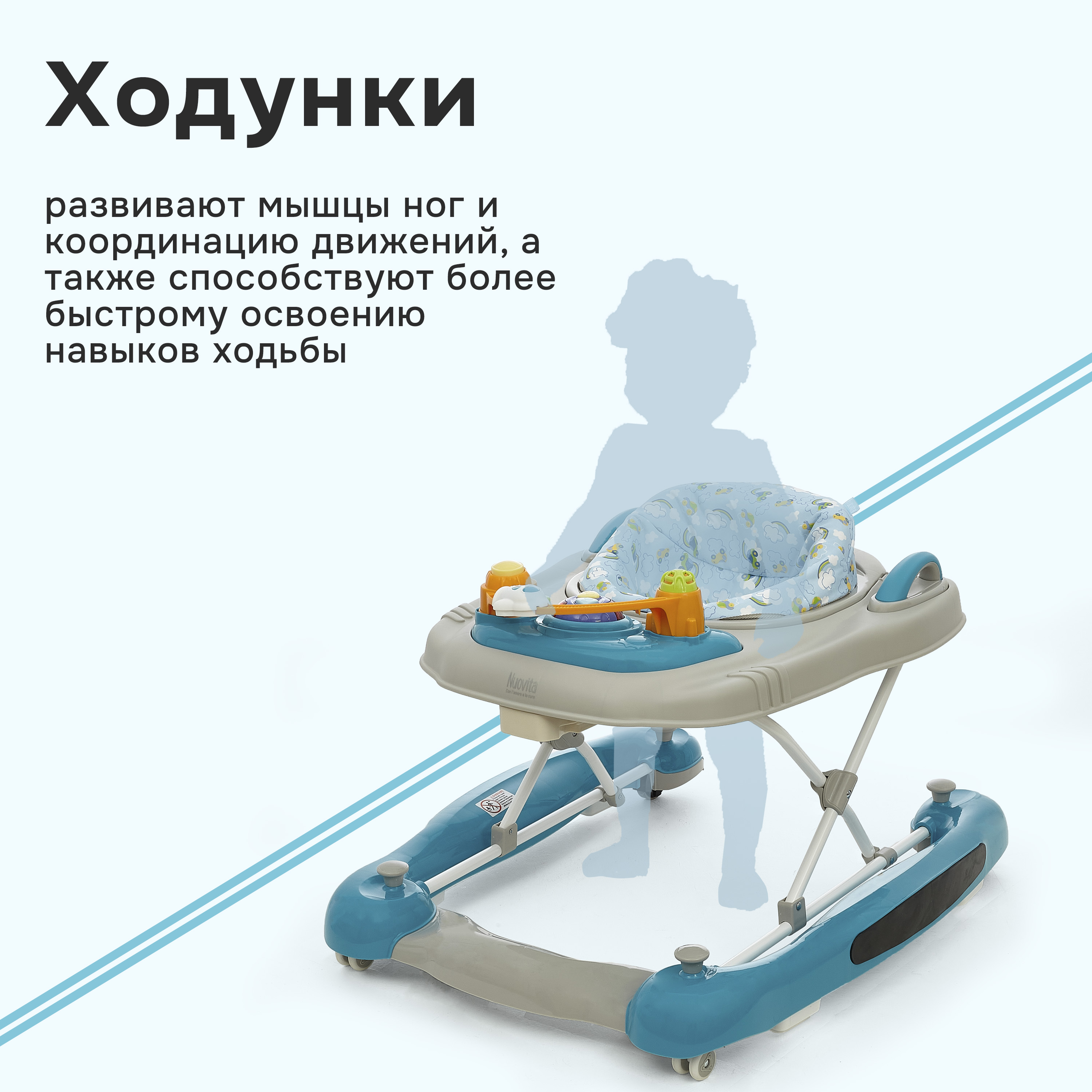 Ходунки Nuovita Chance - фото 7