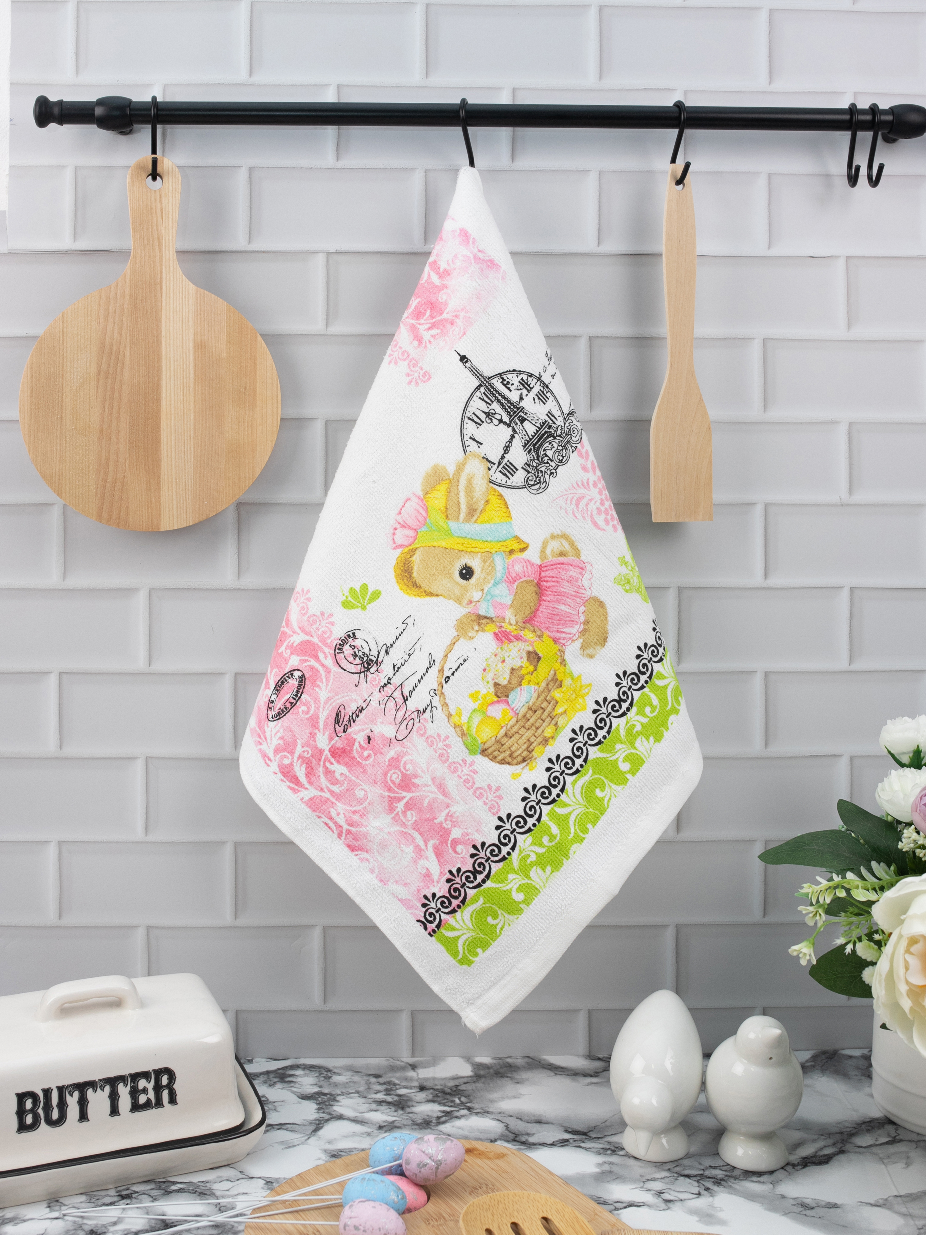 Комплект полотенец кухонных Wellness Леди Рэбит Набор_2 - фото 5