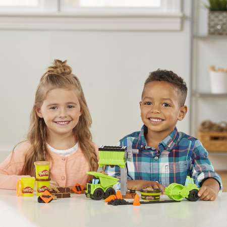 Пластилин Play-Doh Веселая стройка