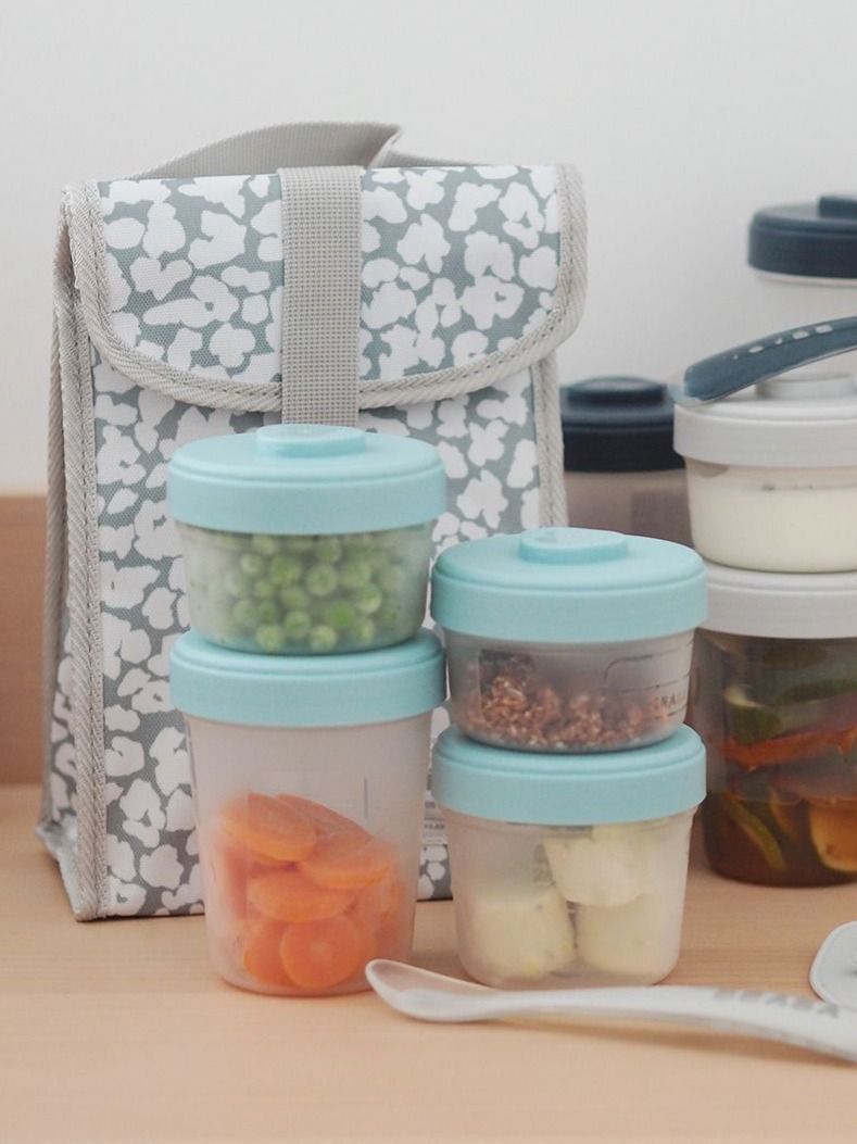 Набор контейнеров 12 шт BEABA для детского питания - фото 7