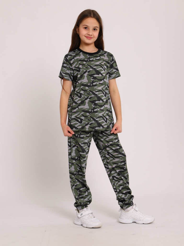 Костюм ЛАДОШКИ Комплект Сафари зеленый - фото 4