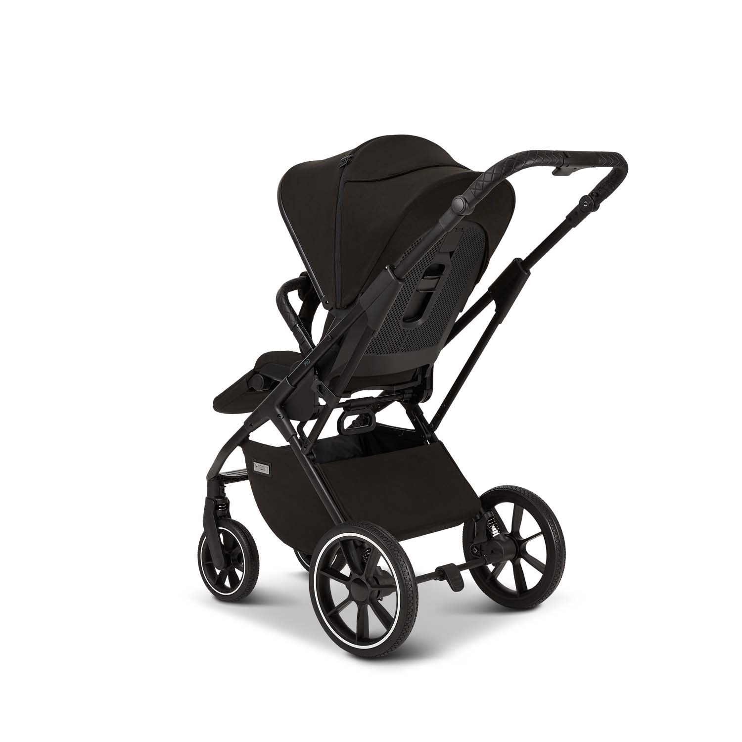 Коляска 2в1 Moon Piu Black - фото 15