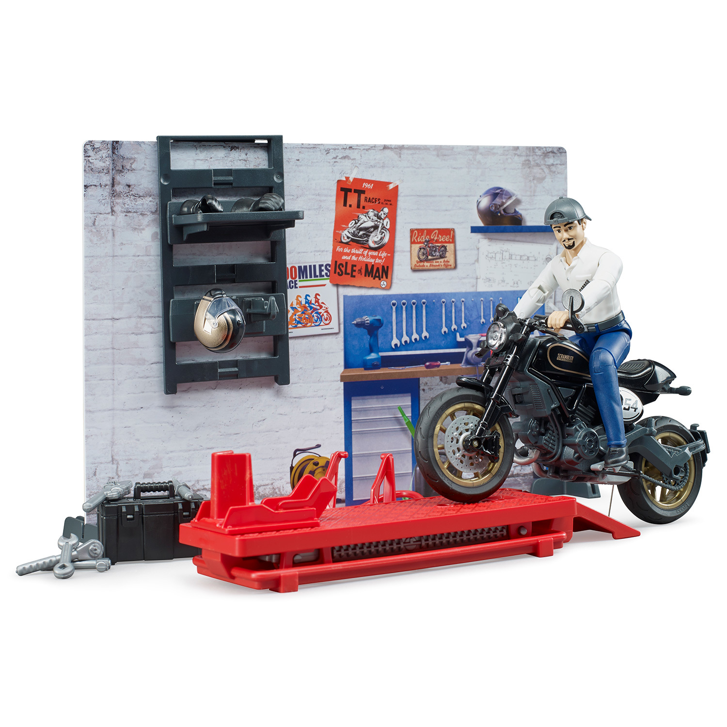 Игровой набор Bruder Ремонтный 62-101 - фото 4